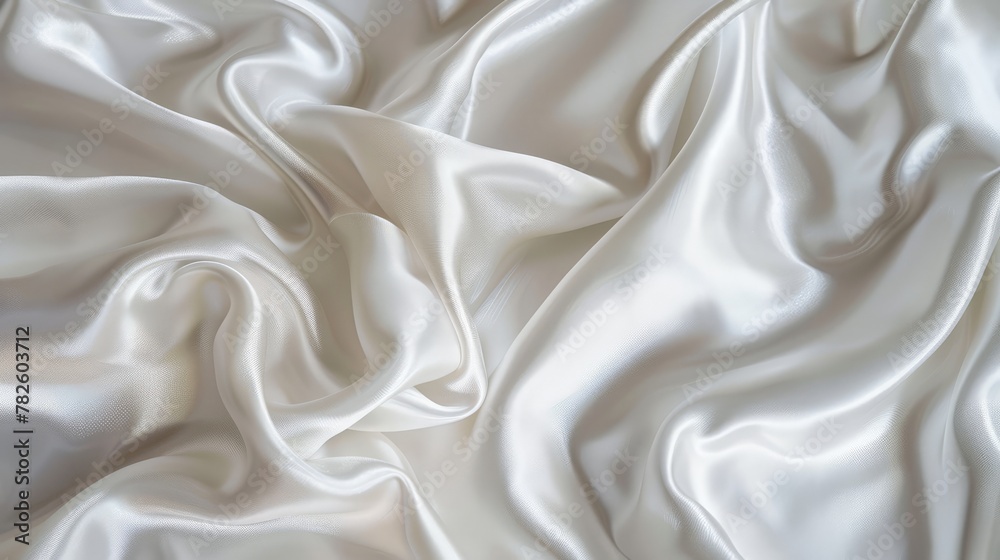 White satin with copy-space White satin with copy-space