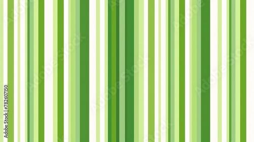 Stripe pattern spring summer in green and white. Seamless vertical lines classic background graphic for dress 