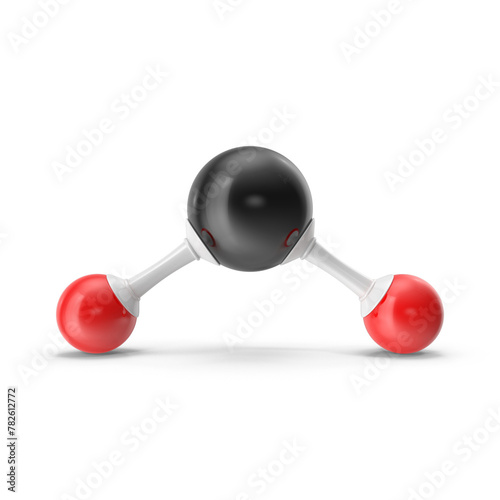 co2 carbon dioxide molecule
