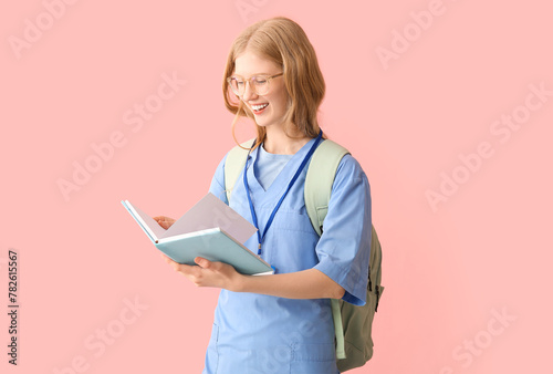 Female happy medical assist...
