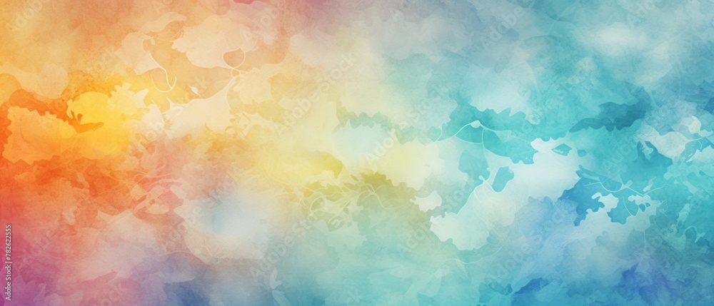 Abstract watercolor retro texture art background pattern