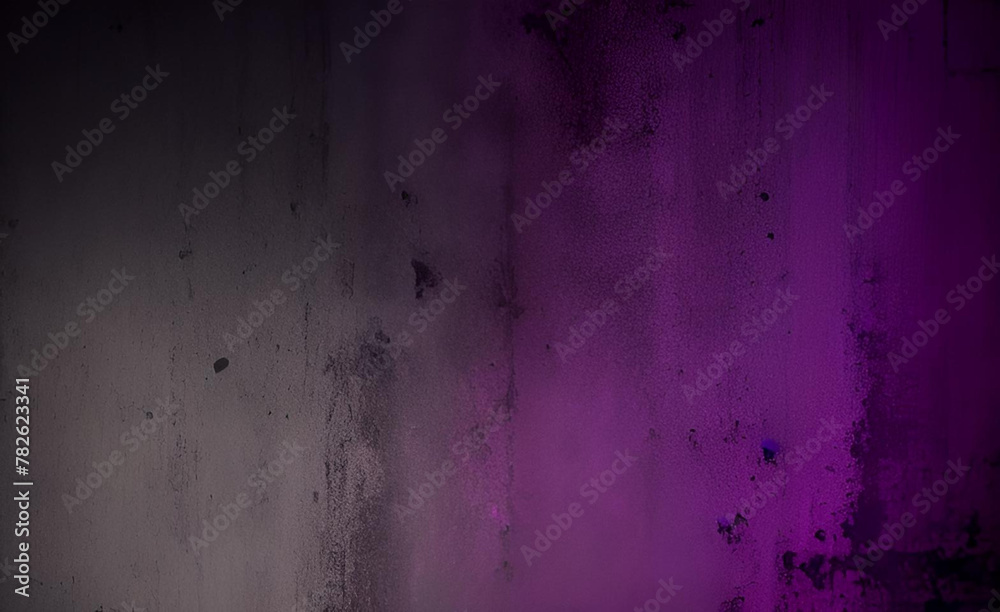 Purple background with faint texture and distressed vintage grunge and watercolor paint stains in elegant rich backdrop illustration