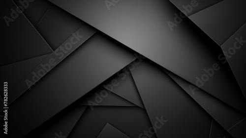 Luxurious abstract black background for modern wallpapers, Ai Generated.