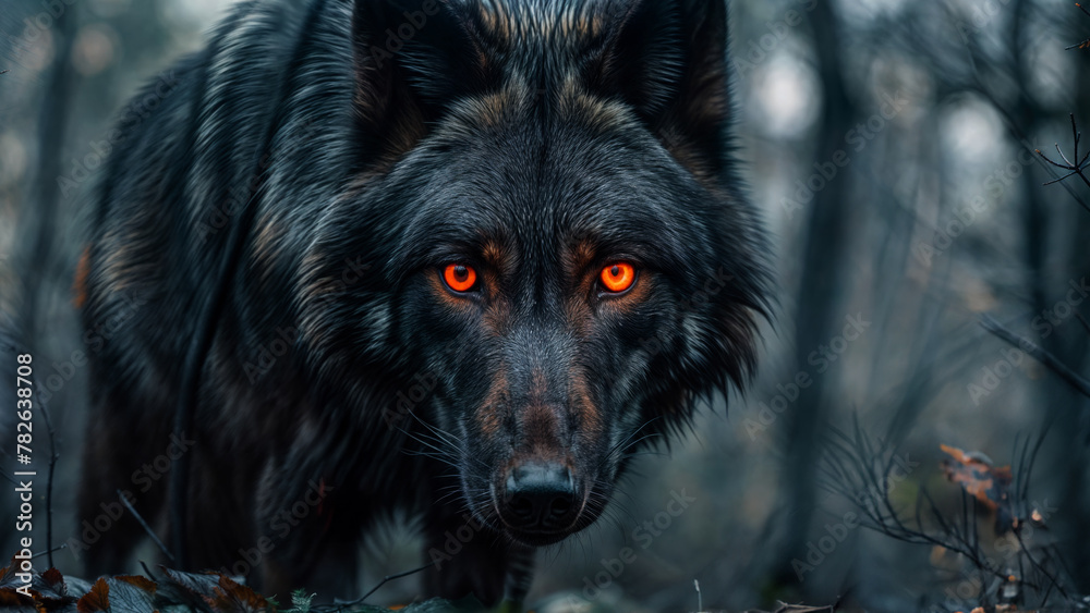 Devil Wolf on the Hunt