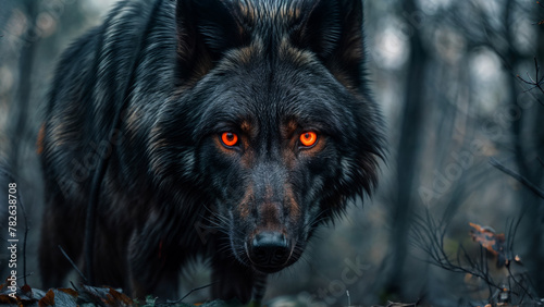 Devil Wolf on the Hunt