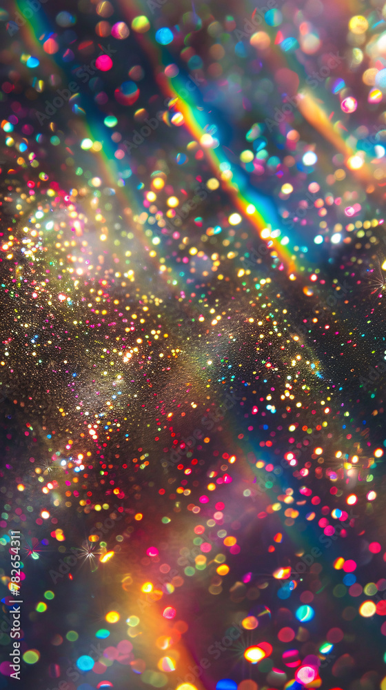 Modern abstract rainbow background, abstract graphic texture background with colorful particles