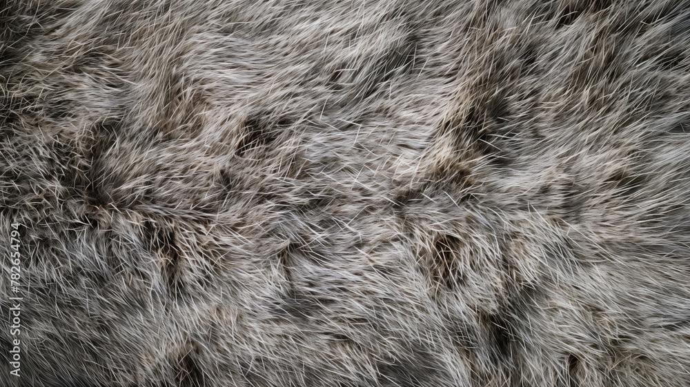 Close-up texture of gray furry surface with natural patterns Close-up texture of gray furry surface with natural patterns