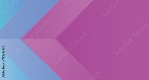 arrow pattern light blue background banner, light blue and purple banner © jose