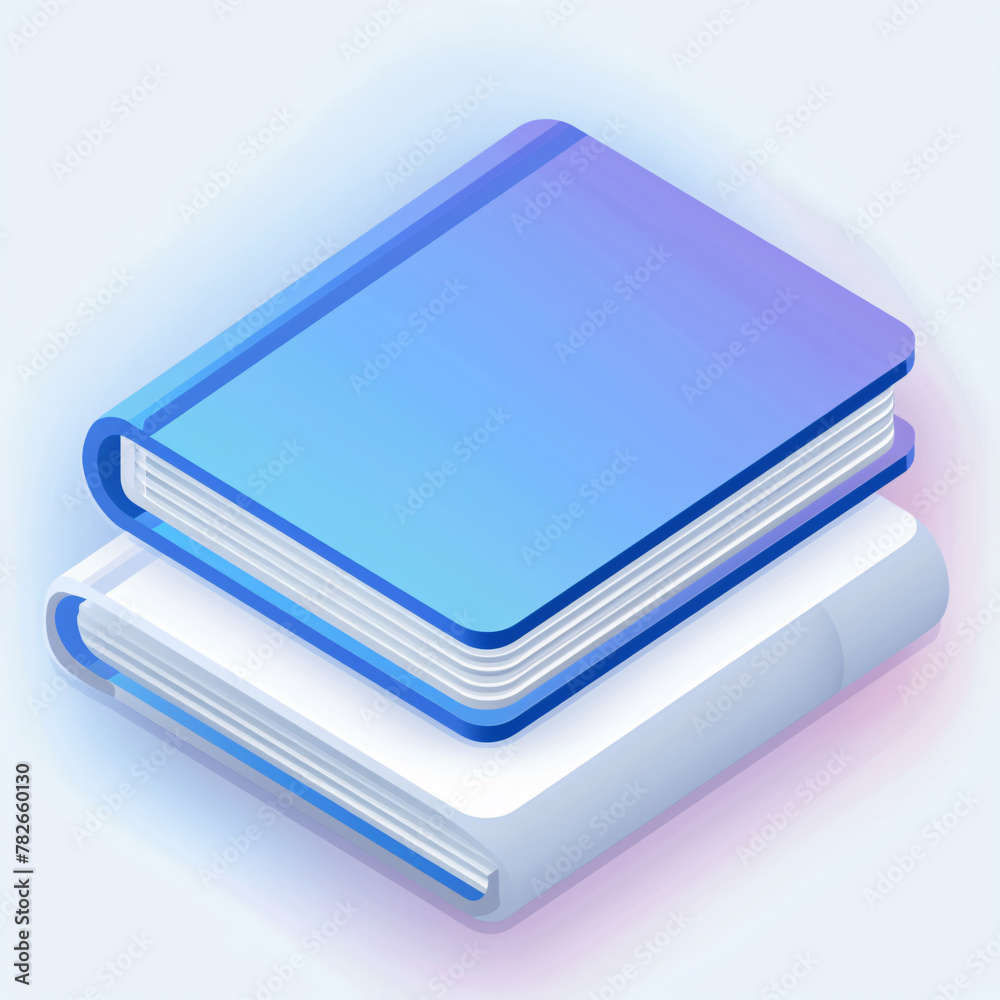 Book 3D rendering, cartoon style reading and learning 3D rendering Book 3D rendering, cartoon style reading and learning 3D rendering