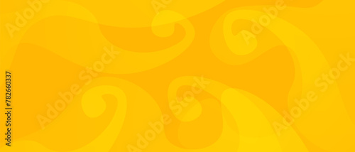 Abstract yellow swirl pattern background eps 10, Vibrant yellow background with stylized swirling patterns