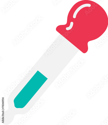 Flat style dropper