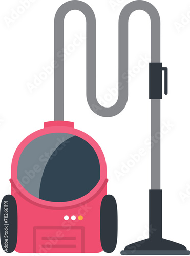 Flat style vacuum cleaner