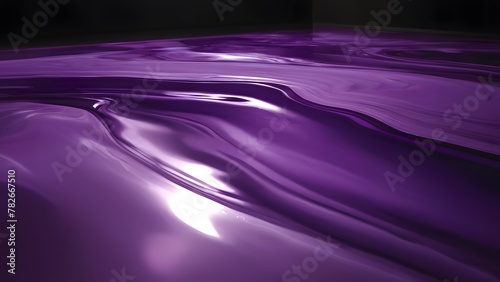 Purple liquid in the background with smooth texture