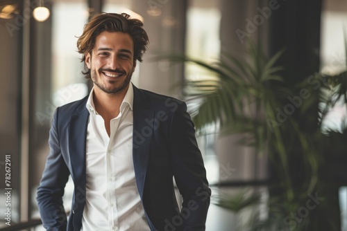 Wallpaper Mural portrait of a businessman Torontodigital.ca
