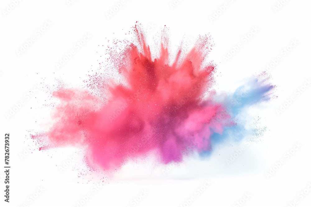 Explosive Color Burst - Powder Paint Explosion
