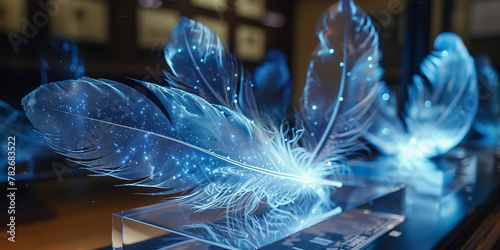 In a realm where time flows backward scientists engineer DNA with quill and ink