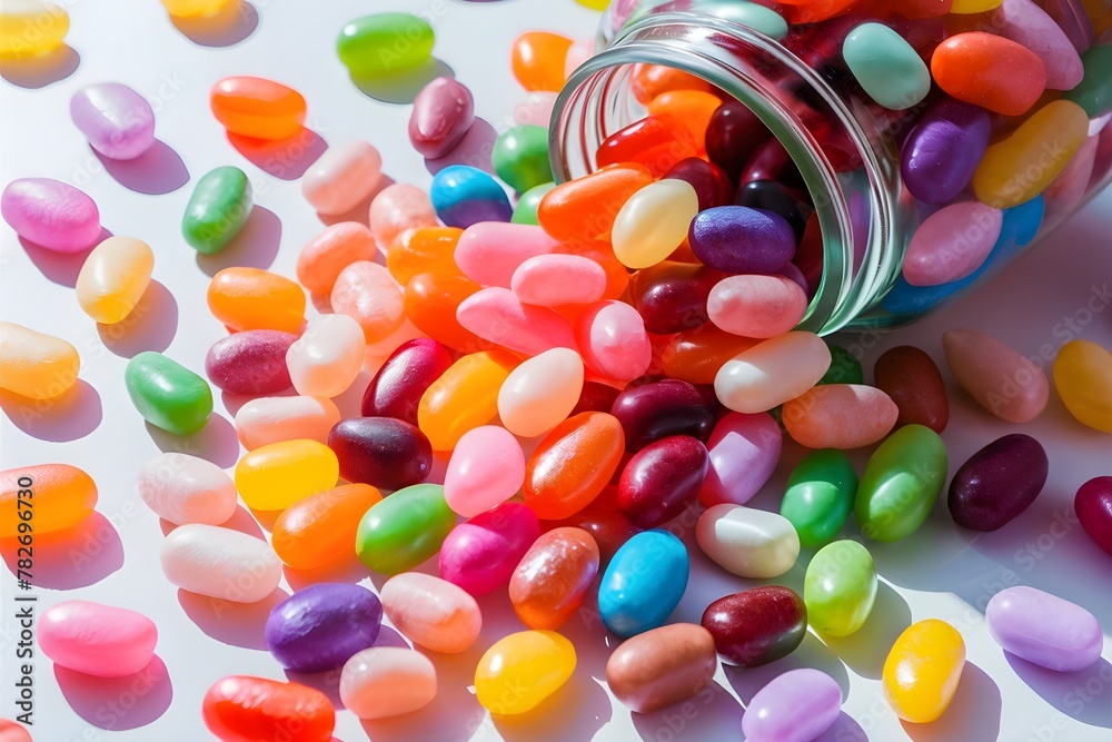 candy colorful gummi bears confectionery jelly beans rainbow colors variety assortment candy colorful gummi bears confectionery jelly beans rainbow colors variety assortment