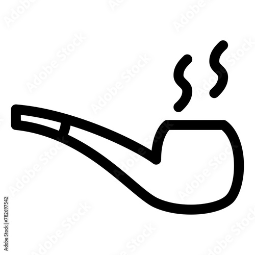 smoking pipe icon