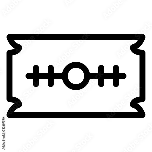 razor blade icon 