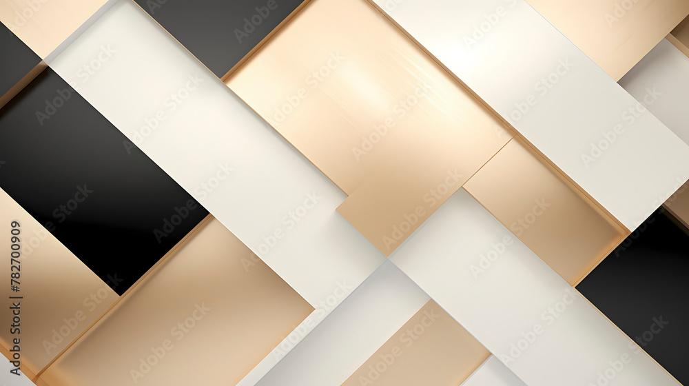 Digital technology white black ivory geometric curve abstract poster web page PPT background