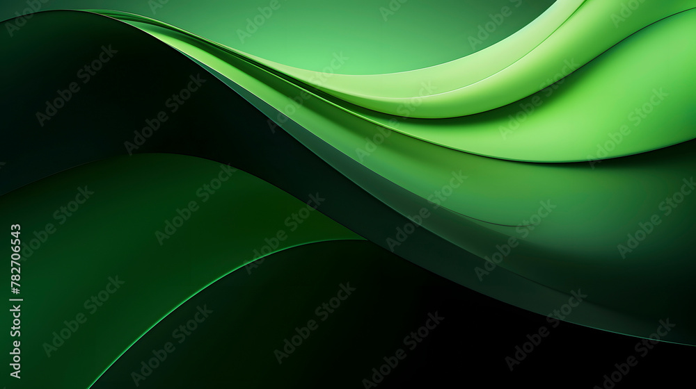 Digital technology green geometric curve abstract poster web page PPT background Digital technology green geometric curve abstract poster web page PPT background