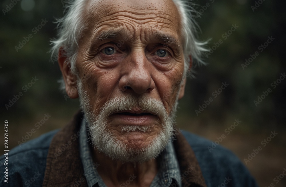 portrait of a senior person portrait of a senior person