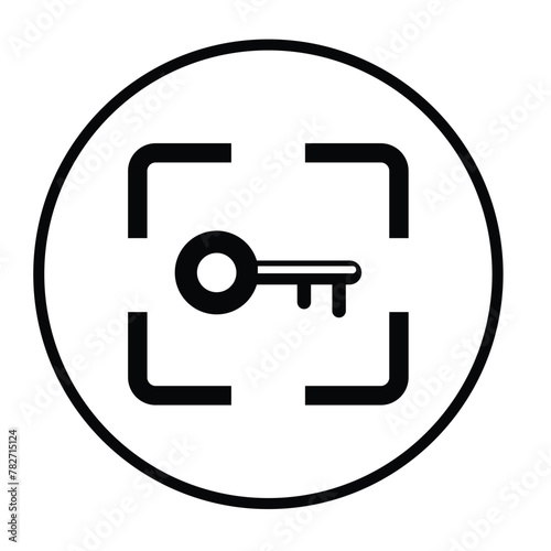 Password, key, protection, security icon