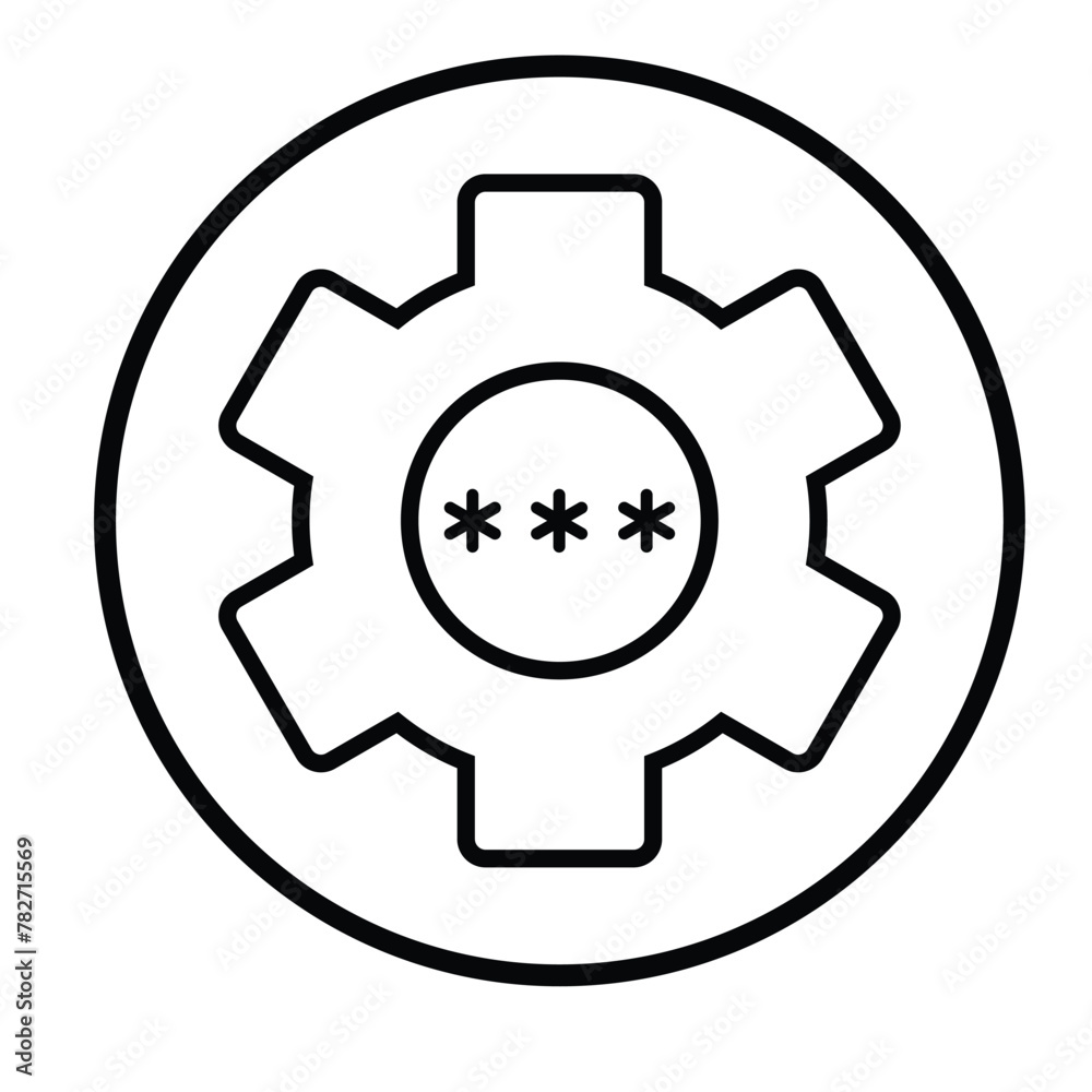Password, key, settings icon Password, key, settings icon