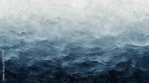 stormy gradient, swirling greys and deep blues, textured like rough seas © ktianngoen0128