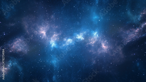 Starry outer space background texture.