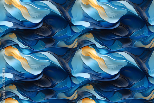 abstract blue textures swirl and flow like currents in a river, evoking a sense of movement and fluidity background photo