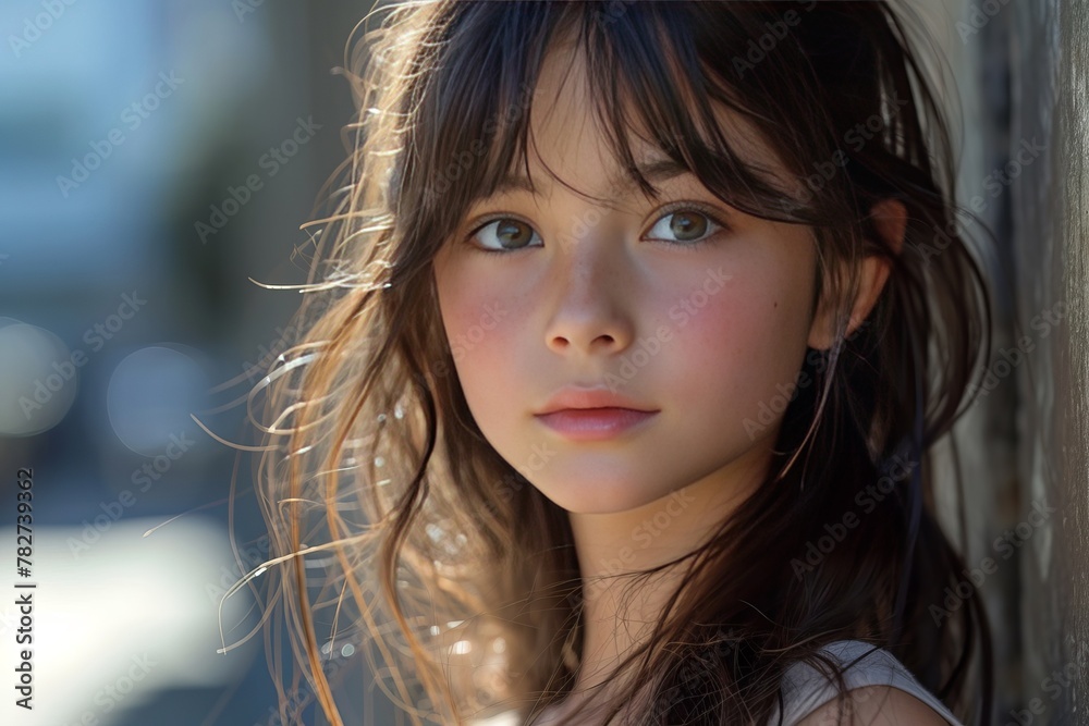 カメラ目線の女の子 カメラ目線の女の子