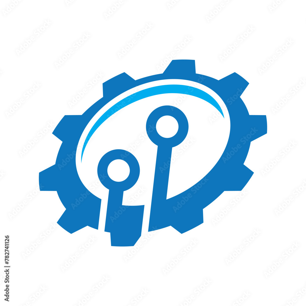 technology world logo design technology world logo design