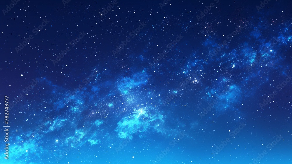 Obraz premium 星空の天の川銀河4