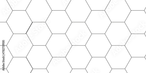 Background with hexagons . Abstract background with lines . white texture background . hexagon abstract background. Surface polygon pattern with glowing hexagon paper texture and futuristic business.