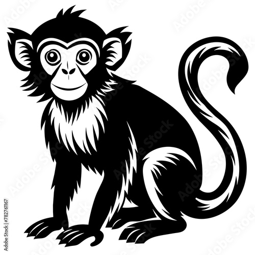 Wallpaper Mural Monkey head mascot,Monkey silhouette,vector,icon,svg,characters,Holiday t shirt,black Monkey face drawn trendy logo Vector illustration,Monkey on a white background,eps,png Torontodigital.ca