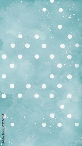 Light blue background with evenly spaced white polka dots creating a playful and fun pattern