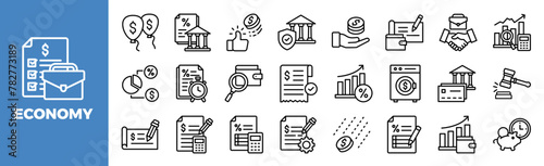 Economy Icon Set