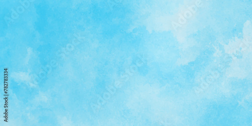 blue watercolor abstract sky blue background, soft cloudy watercolor abstract painting background, gradient light sky blue shades grunge cloudy watercolor background on white paper texture.