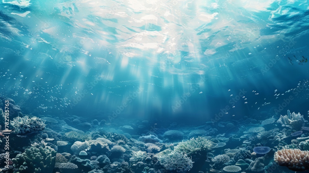 the concept of World Ocean Day. Beautiful nature landscape. World Water Day. the concept of World Ocean Day. Beautiful nature landscape. World Water Day.