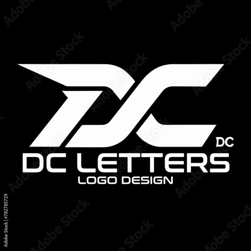 DC Letters Vector Logo Design 
