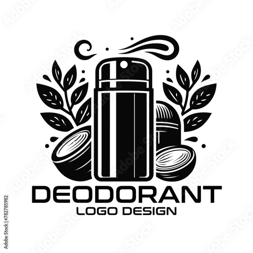 Deodorant Vector Logo Design