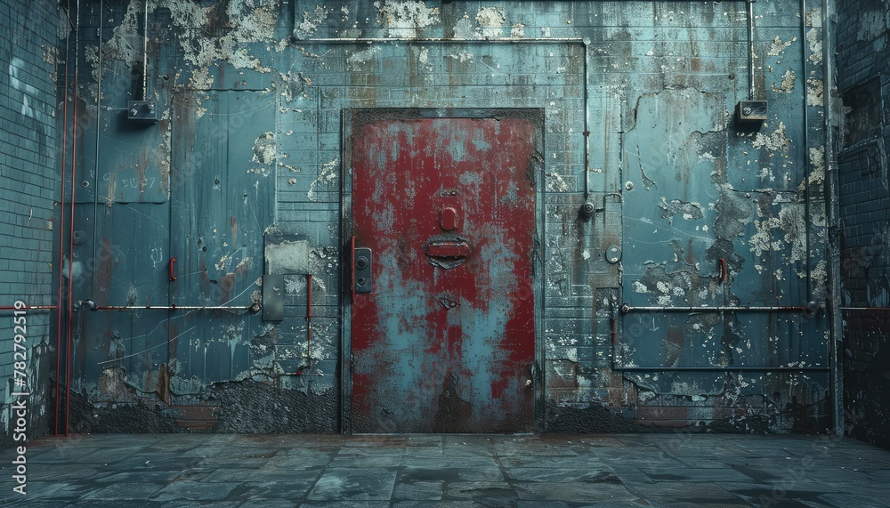 featuring distressed surfaces, weathered textures, and urban decay for edgy and authentic visuals