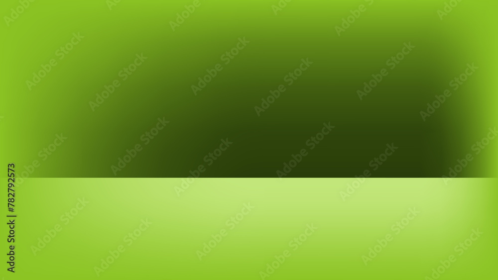 blank green display background with minimal style, Blank stand for showing product blank green display background with minimal style, Blank stand for showing product