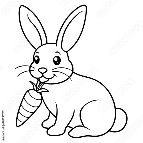 rabbit with carrot