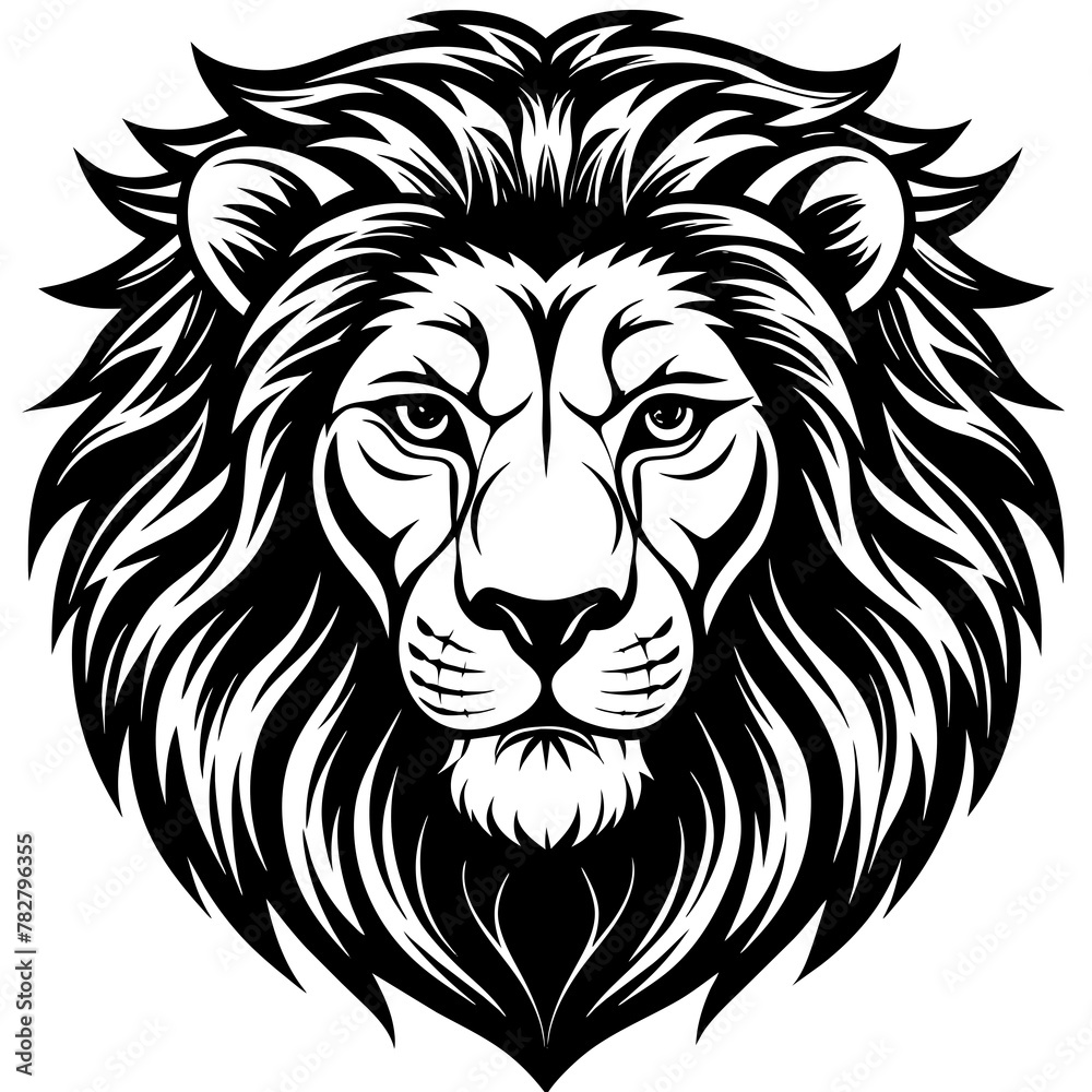 head of lion