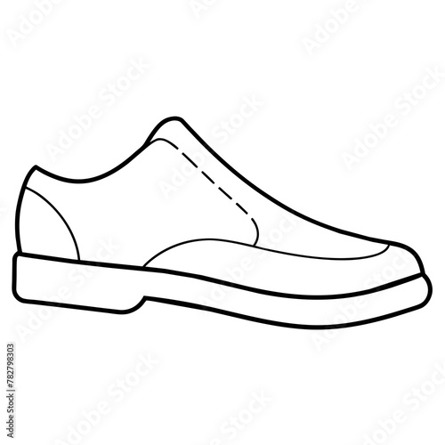 sketch of shoes