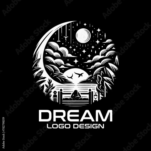 Dream Vector Logo Design photo