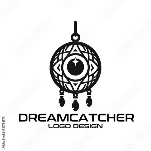 Dreamcatcher Vector Logo Design photo