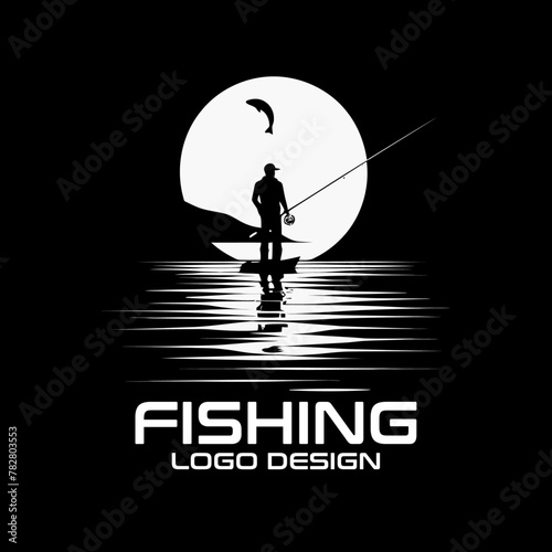 Fishing Vector Logo Design